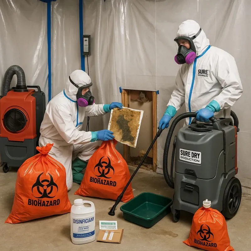 Contaminated Water Handling Protocols process in Cato, WI