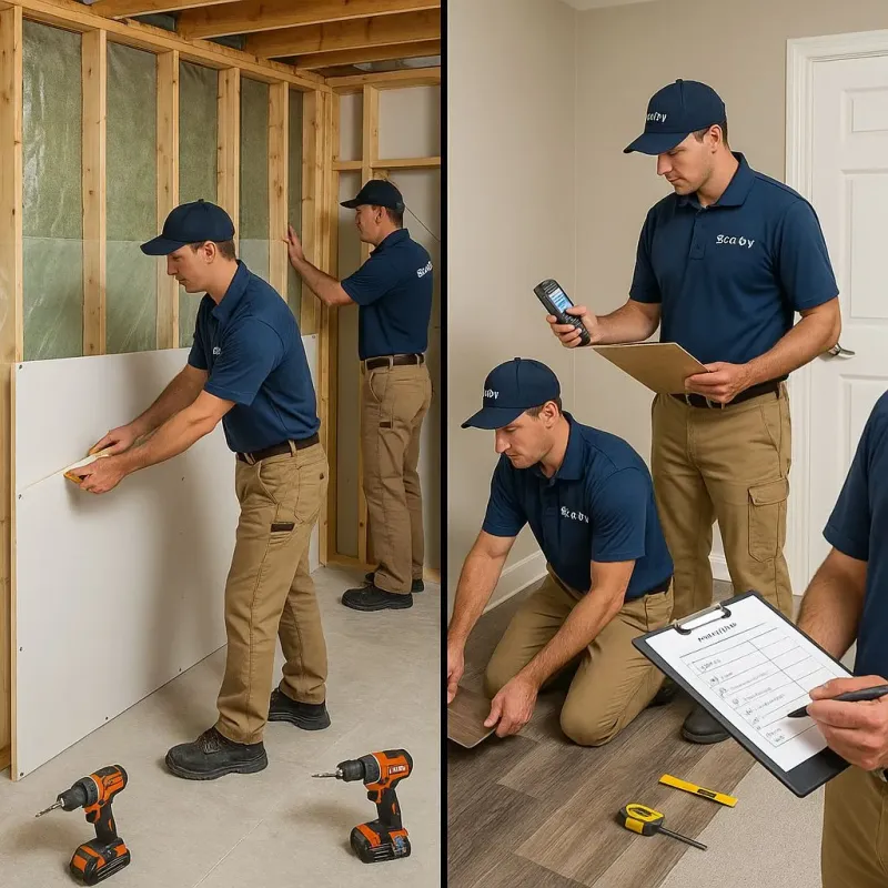 Repairs and Reconstruction process in Cato, WI