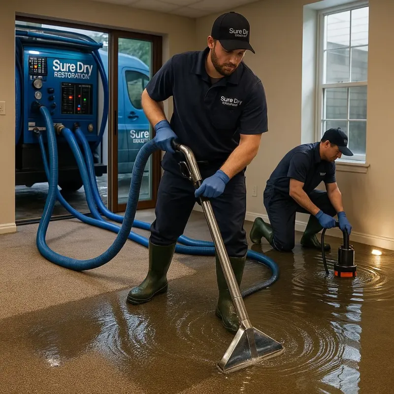 Water Extraction and Removal process in Cato, WI